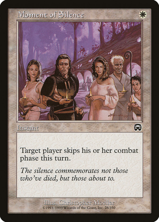 Moment of Silence [Mercadian Masques] | Local Legends
