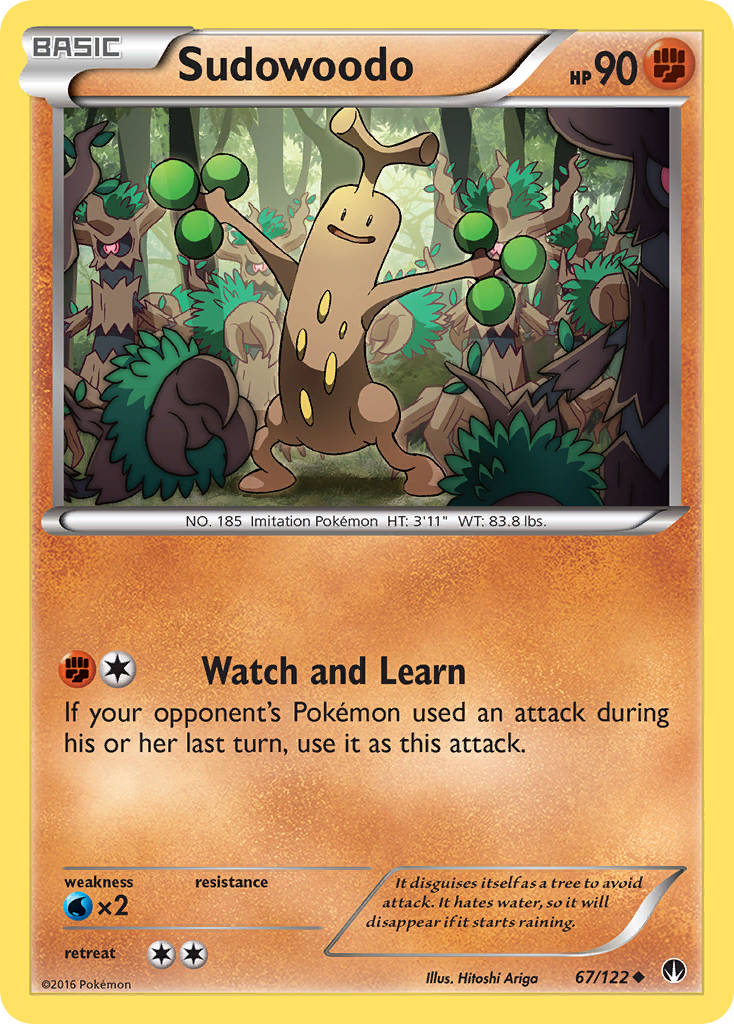 Sudowoodo (67/122) [XY: BREAKpoint] | Golgari Games