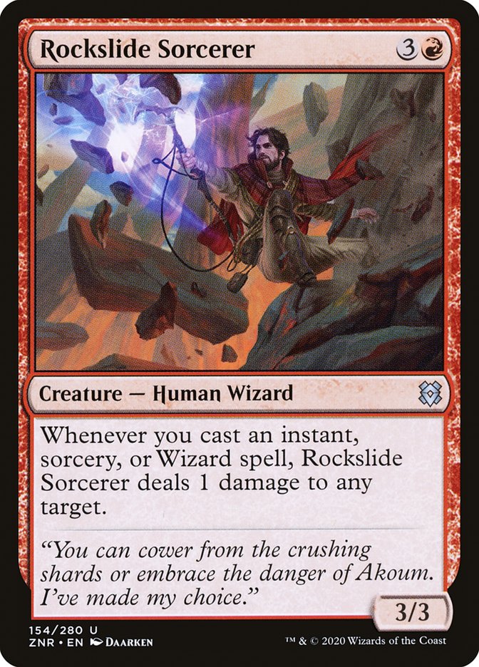 Rockslide Sorcerer [Zendikar Rising] | Local Legends