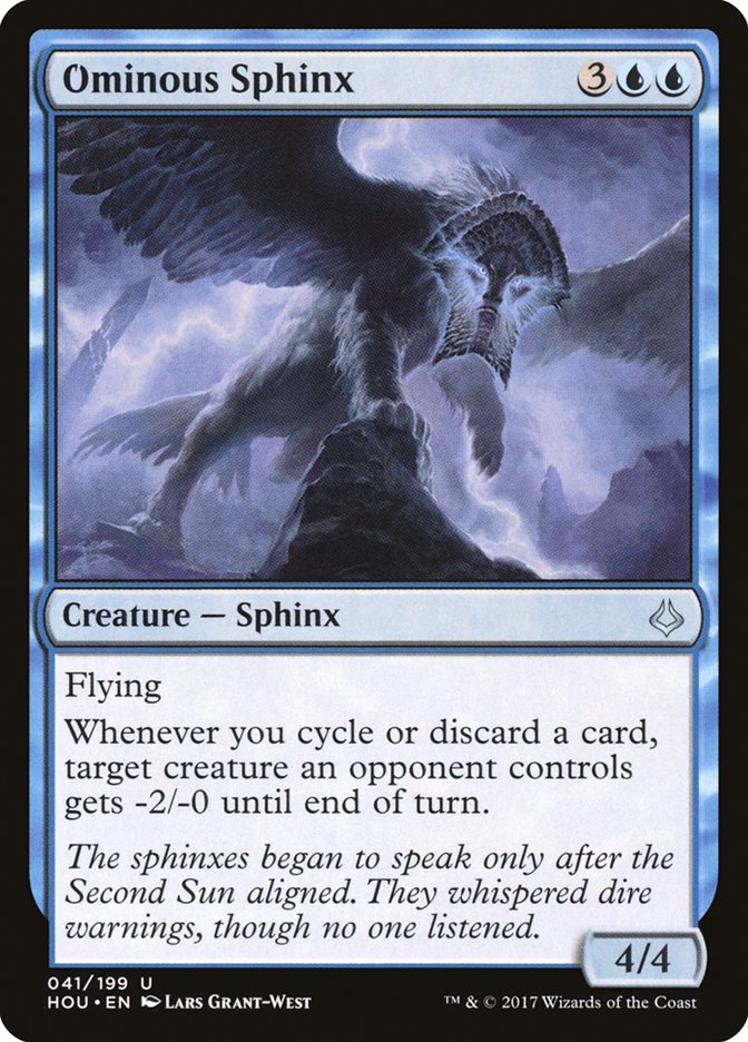Ominous Sphinx [Hour of Devastation] | Local Legends