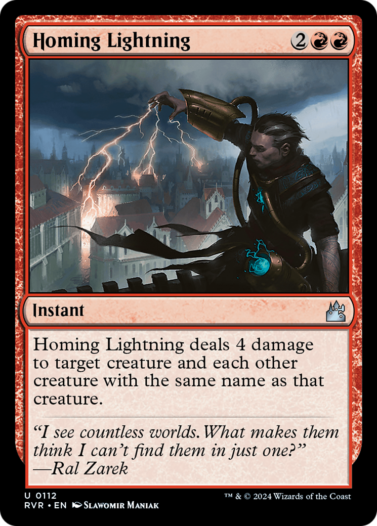 Homing Lightning [Ravnica Remastered] | Local Legends