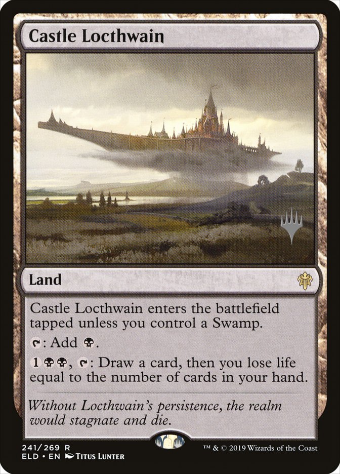 Castle Locthwain (Promo Pack) [Throne of Eldraine Promos] | Local Legends