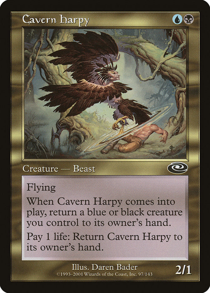 Cavern Harpy [Planeshift] | Golgari Games