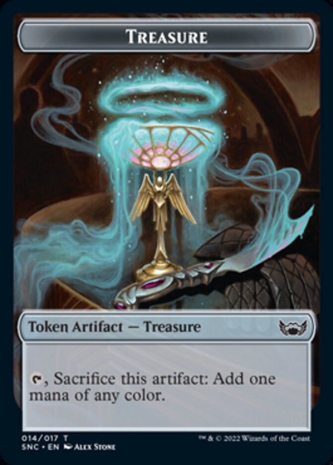 Treasure Token (014) [Streets of New Capenna Tokens] | Local Legends