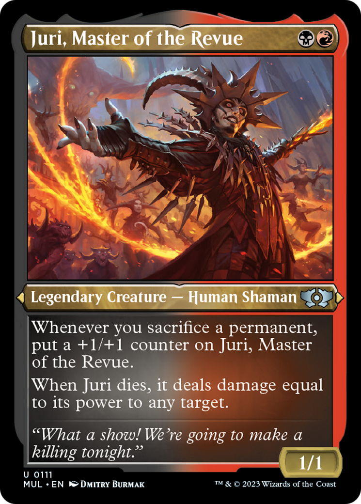 Juri, Master of the Revue (Foil Etched) [Multiverse Legends] | Local Legends
