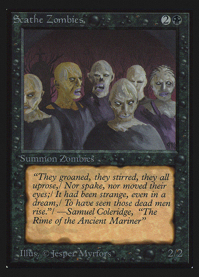 Scathe Zombies [Collectors' Edition] | Golgari Games