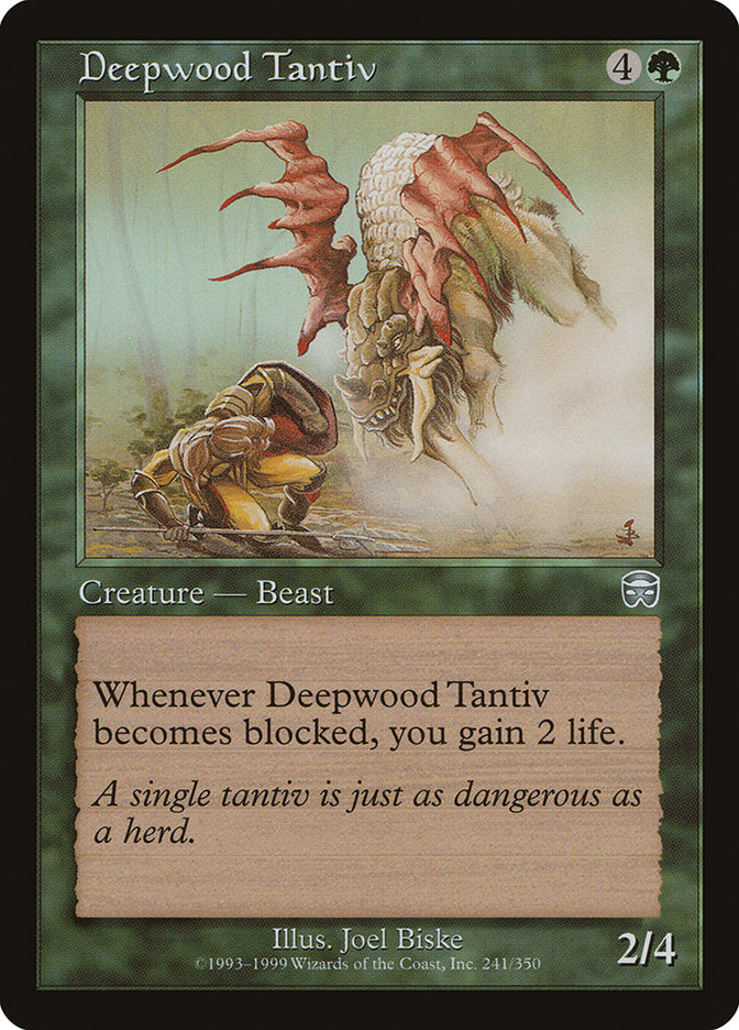 Deepwood Tantiv [Mercadian Masques] | Local Legends
