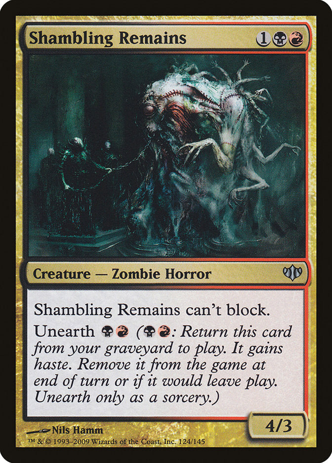 Shambling Remains [Conflux] | Golgari Games