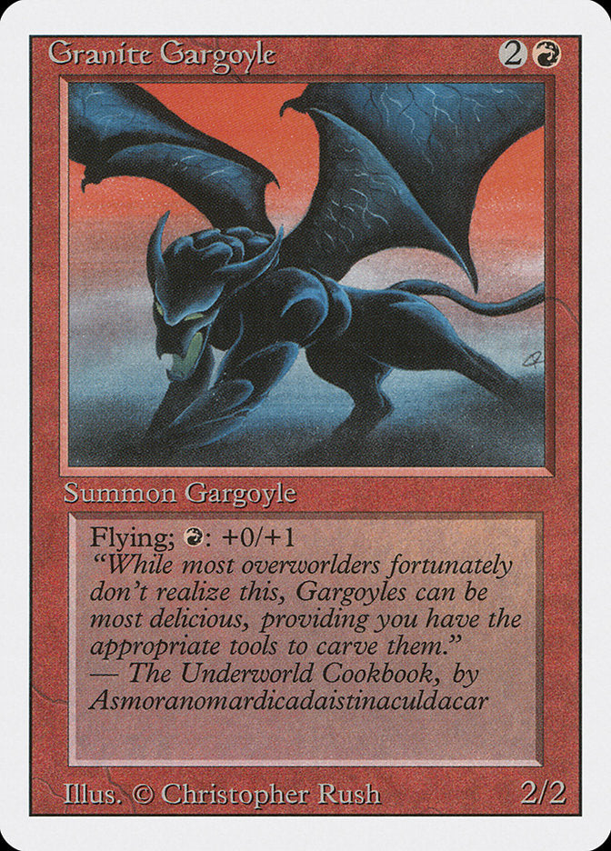 Granite Gargoyle [Revised Edition] | Golgari Games