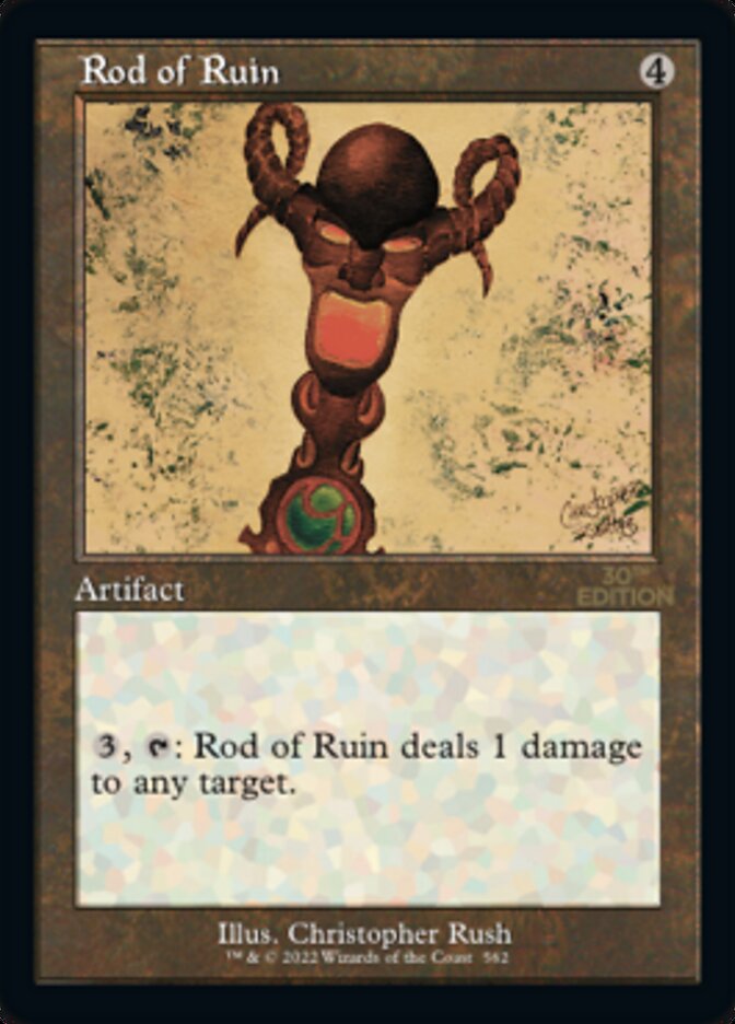 Rod of Ruin (Retro) [30th Anniversary Edition] | Local Legends