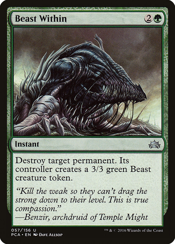 Beast Within [Planechase Anthology] | Golgari Games