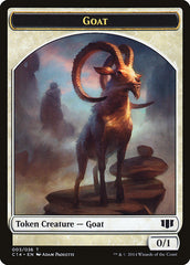 Wurm (033/036) // Goat Double-sided Token [Commander 2014 Tokens] | Golgari Games