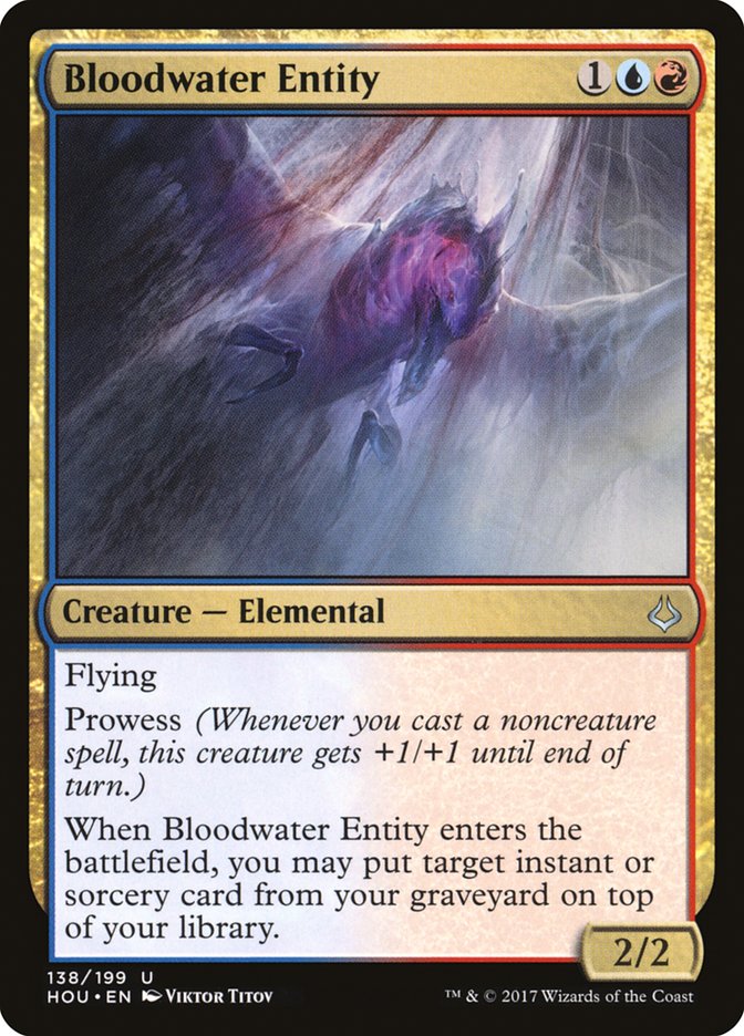 Bloodwater Entity [Hour of Devastation] | Golgari Games