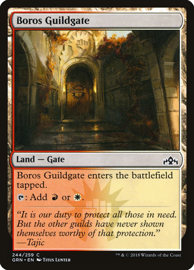 Boros Guildgate (244/259) [Guilds of Ravnica] | Golgari Games