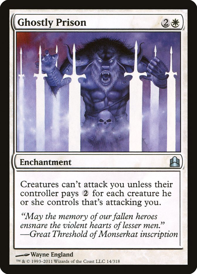 Ghostly Prison [Commander 2011] | Local Legends