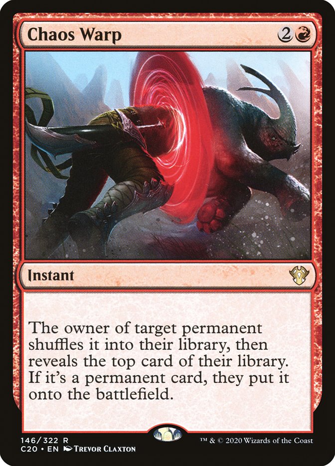 Chaos Warp [Commander 2020] | Local Legends