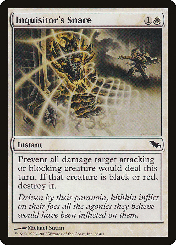 Inquisitor's Snare [Shadowmoor] | Local Legends