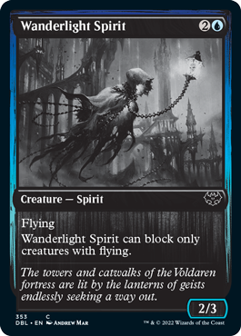 Wanderlight Spirit [Innistrad: Double Feature] | Golgari Games