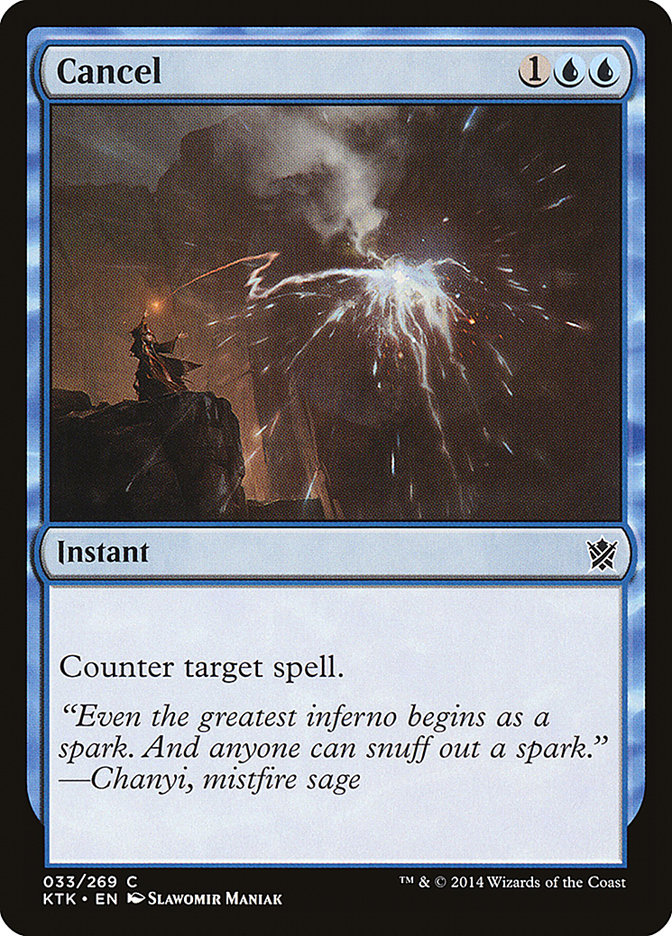 Cancel [Khans of Tarkir] | Local Legends