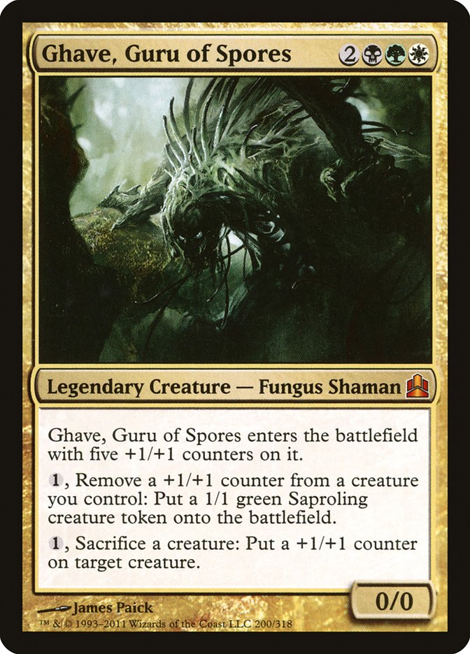Ghave, Guru of Spores [Commander 2011] | Local Legends