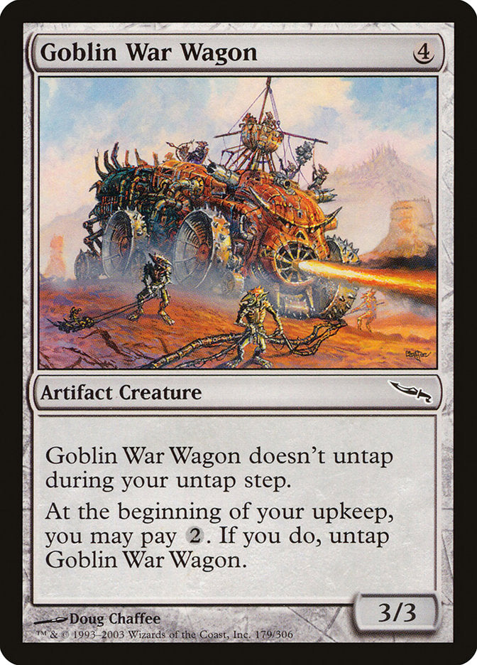 Goblin War Wagon [Mirrodin] | Golgari Games