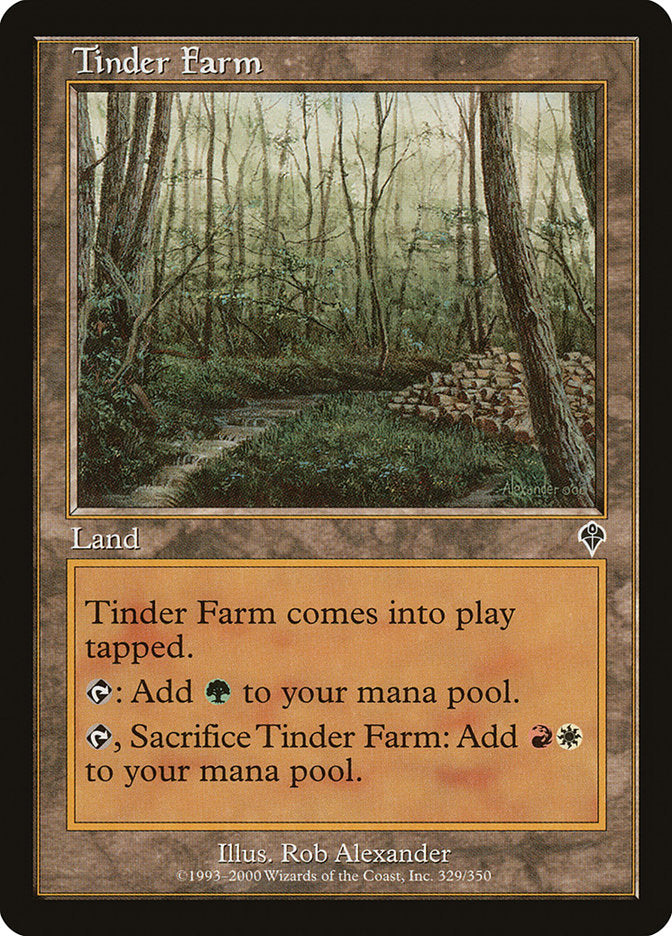 Tinder Farm [Invasion] | Local Legends