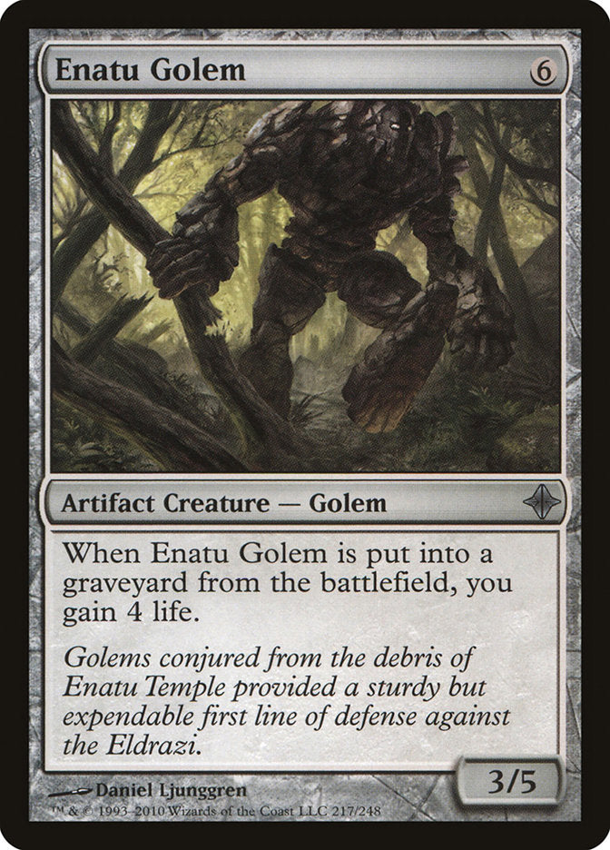 Enatu Golem [Rise of the Eldrazi] | Golgari Games