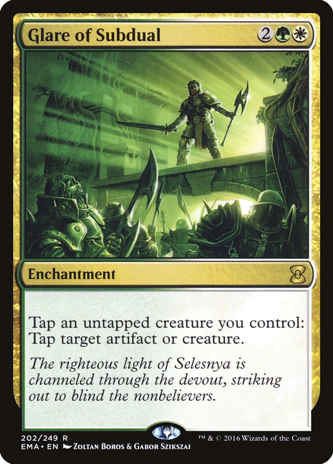 Glare of Subdual [Eternal Masters] | Local Legends
