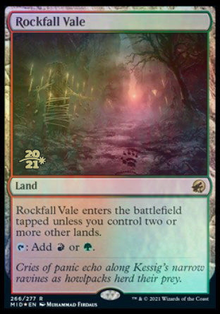 Rockfall Vale [Innistrad: Midnight Hunt Prerelease Promos] | Local Legends