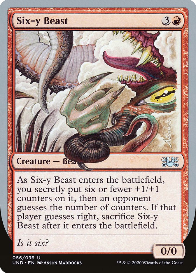 Six-y Beast [Unsanctioned] | Local Legends