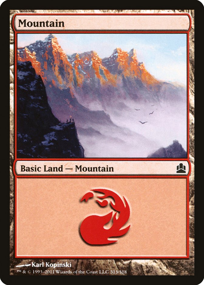 Mountain (313) [Commander 2011] | Local Legends