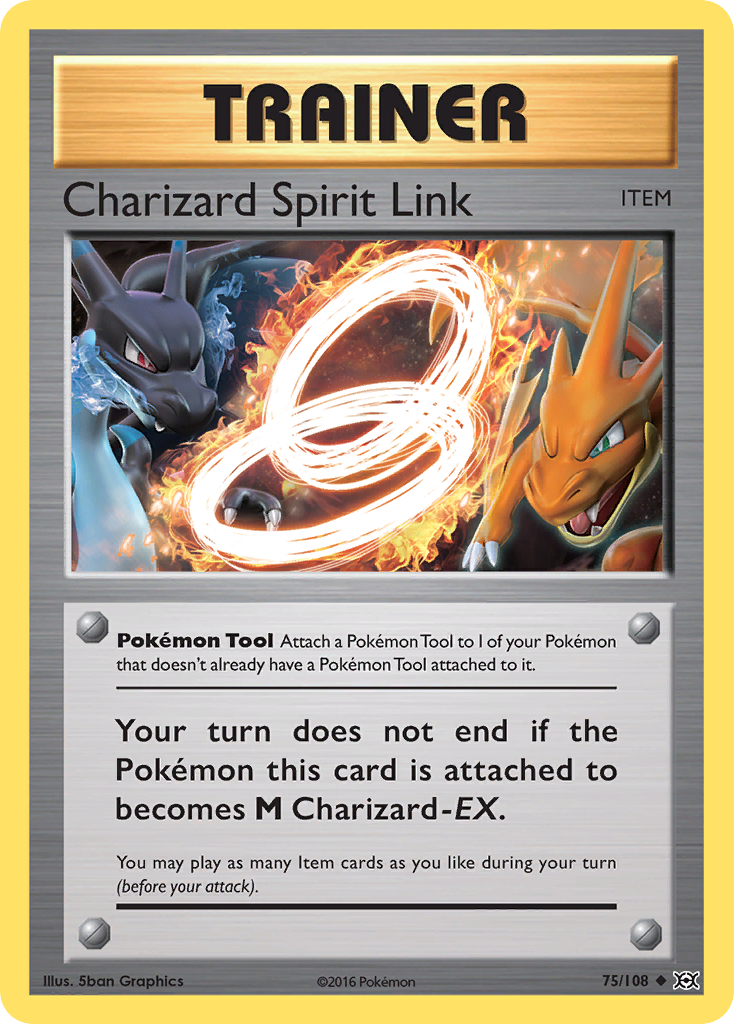 Charizard Spirit Link (75/108) [XY: Evolutions] | Golgari Games