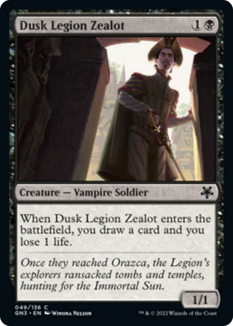 Dusk Legion Zealot [Game Night: Free-for-All] | Golgari Games