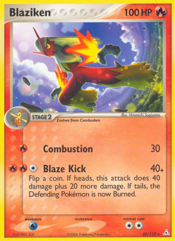 Blaziken (20/110) [EX: Holon Phantoms] | Golgari Games