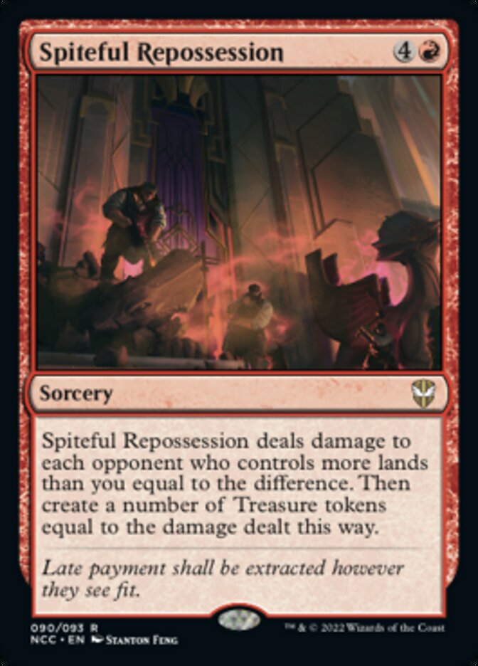 Spiteful Repossession [Streets of New Capenna Commander] | Local Legends