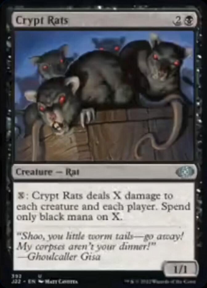 Crypt Rats [Jumpstart 2022] | Golgari Games