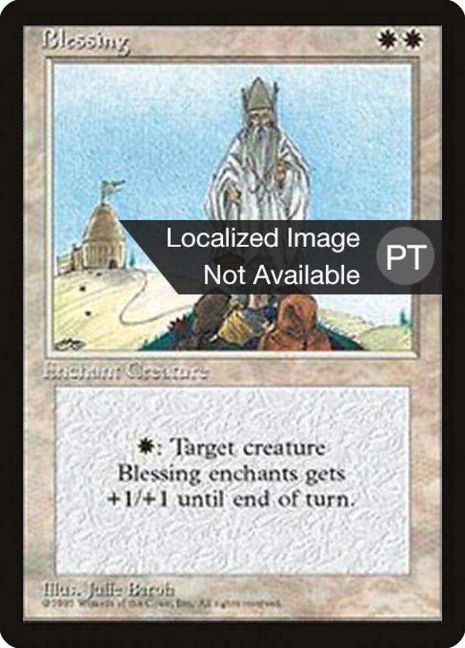 Blessing [Fourth Edition (Foreign Black Border)] | Local Legends