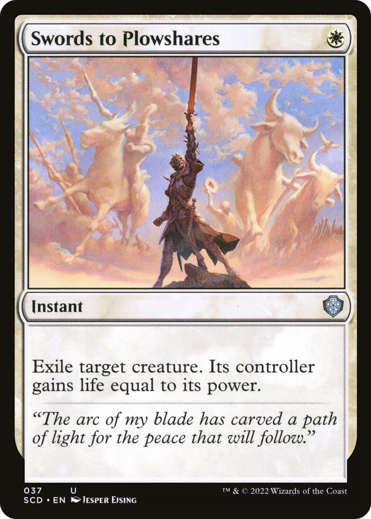 Swords to Plowshares [Starter Commander Decks] | Local Legends