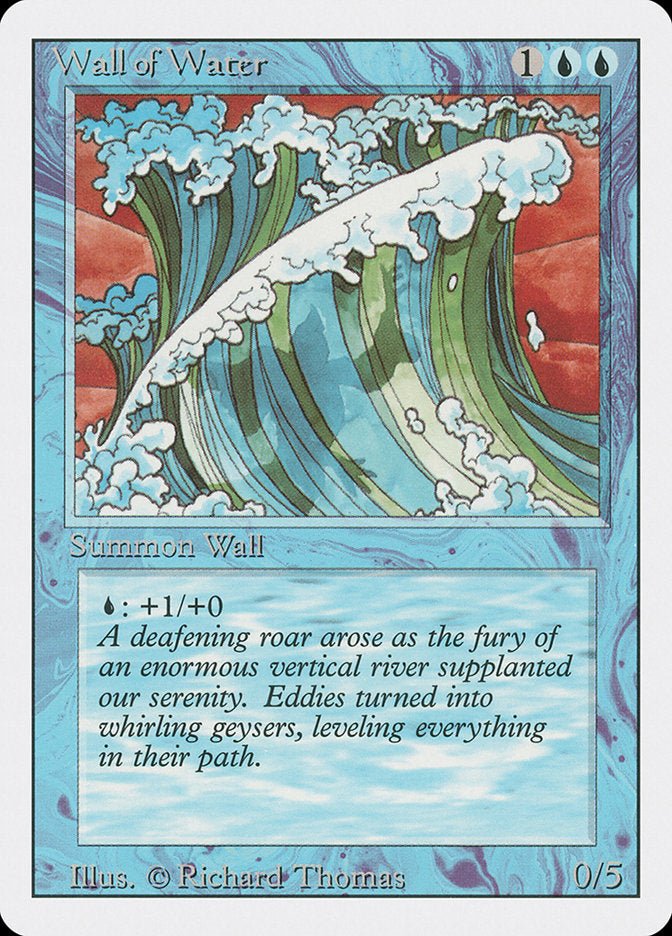 Wall of Water [Revised Edition] | Golgari Games