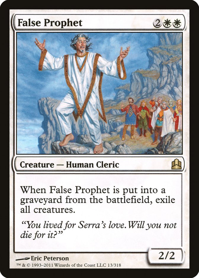 False Prophet [Commander 2011] | Golgari Games