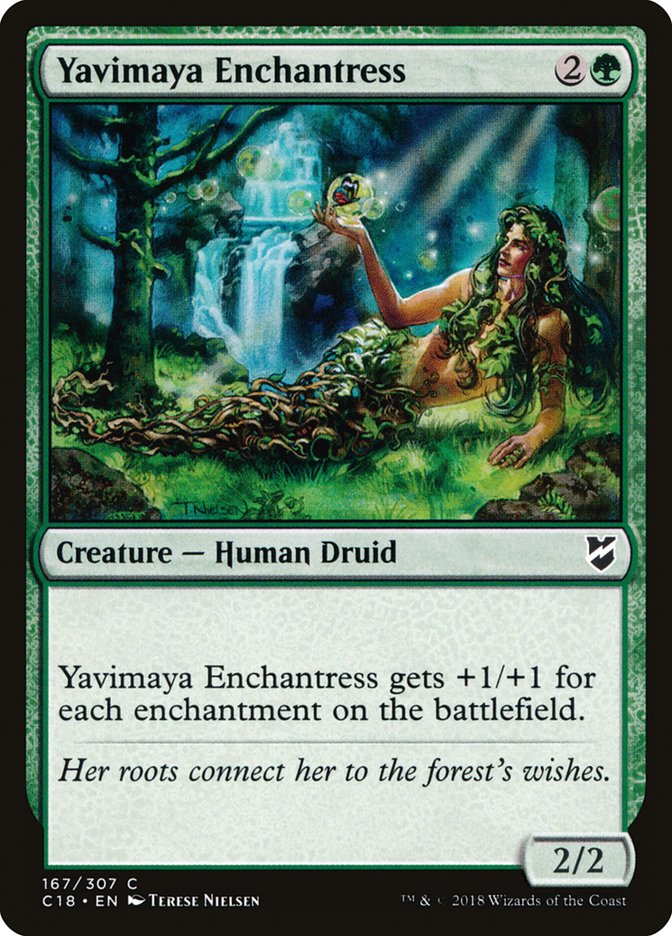 Yavimaya Enchantress [Commander 2018] | Golgari Games