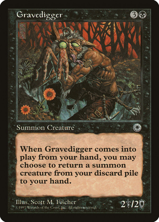 Gravedigger [Portal] | Golgari Games