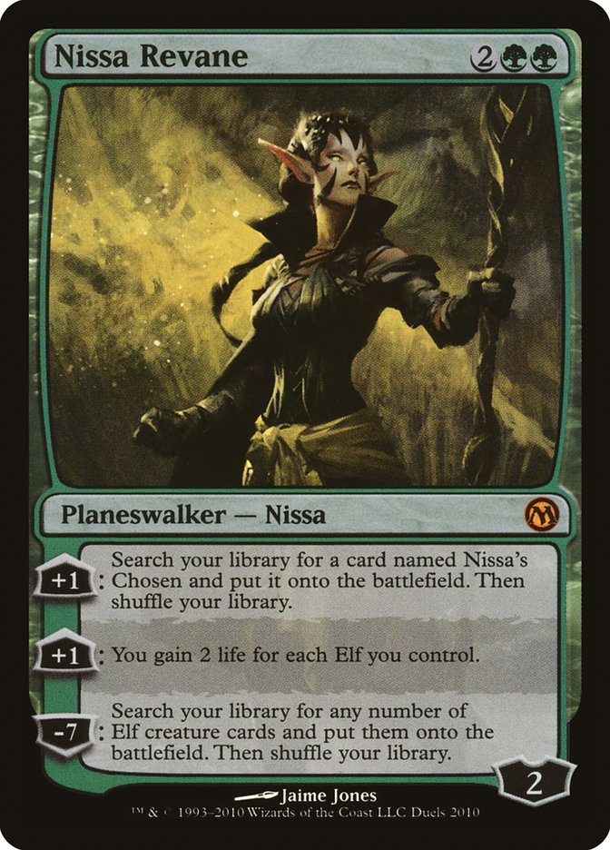 Nissa Revane (Duels of the Planeswalkers Promos) [Duels of the Planeswalkers Promos 2010] | Golgari Games