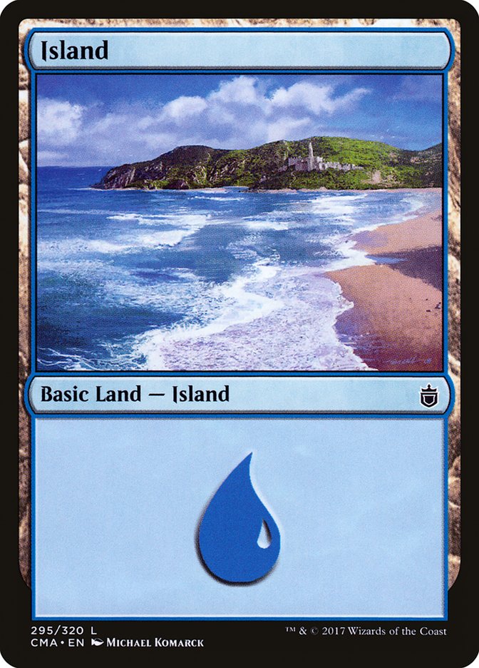 Island (295) [Commander Anthology] | Golgari Games