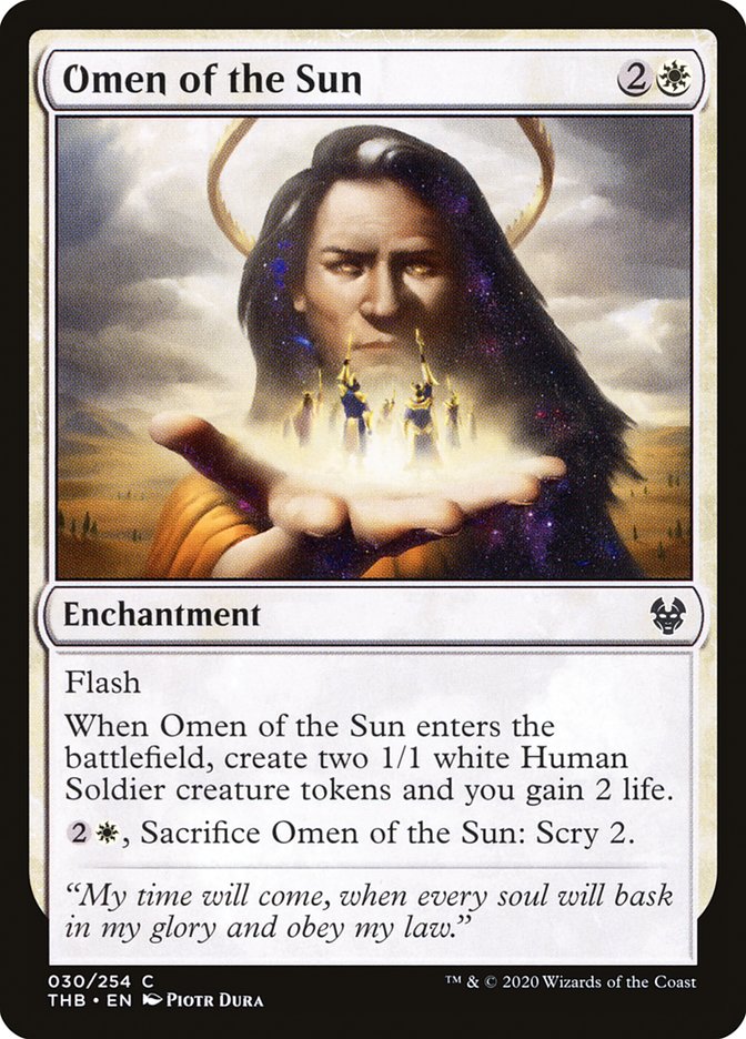 Omen of the Sun [Theros Beyond Death] | Local Legends