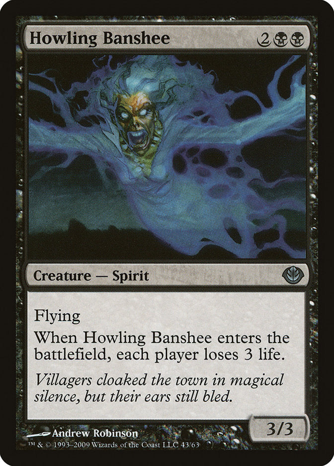 Howling Banshee [Duel Decks: Garruk vs. Liliana] | Golgari Games