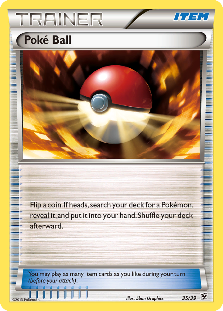 Poke Ball (35/39) [XY: Kalos Starter Set] | Golgari Games