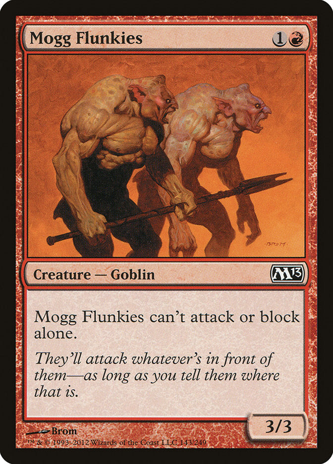 Mogg Flunkies [Magic 2013] | Golgari Games