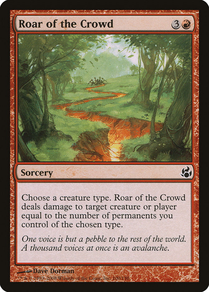 Roar of the Crowd [Morningtide] | Local Legends