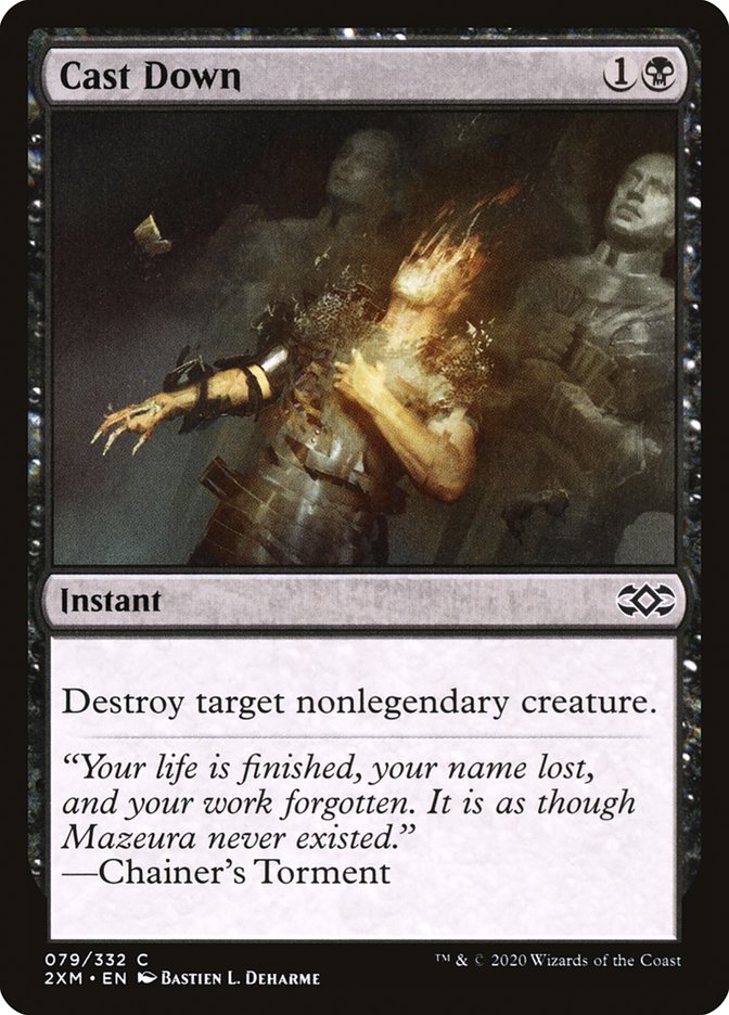 Cast Down [Double Masters] | Local Legends